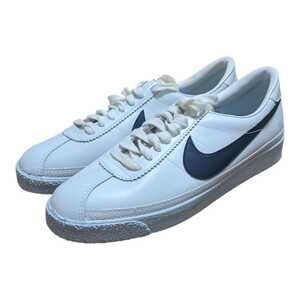 Vintage Nike Bruins White‎ Leather Low-Top Sneakers Size 9 Retro Court Style